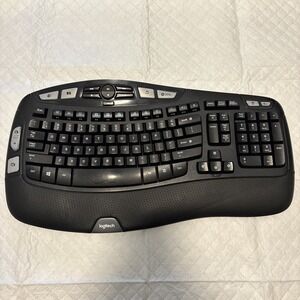 Logitech K350 Comfort Wave Wireless Keyboard with USB dongle tested